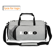 Custom Logo Outdoor Large Duffle Bag with PE Board Shoe Compartment Bag